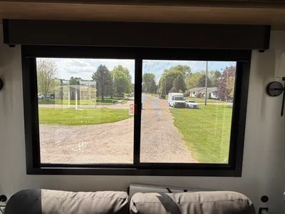 Rear window — inside view