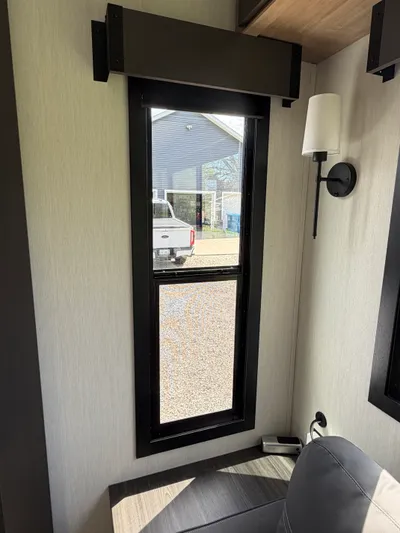 Right Rear window — inside view