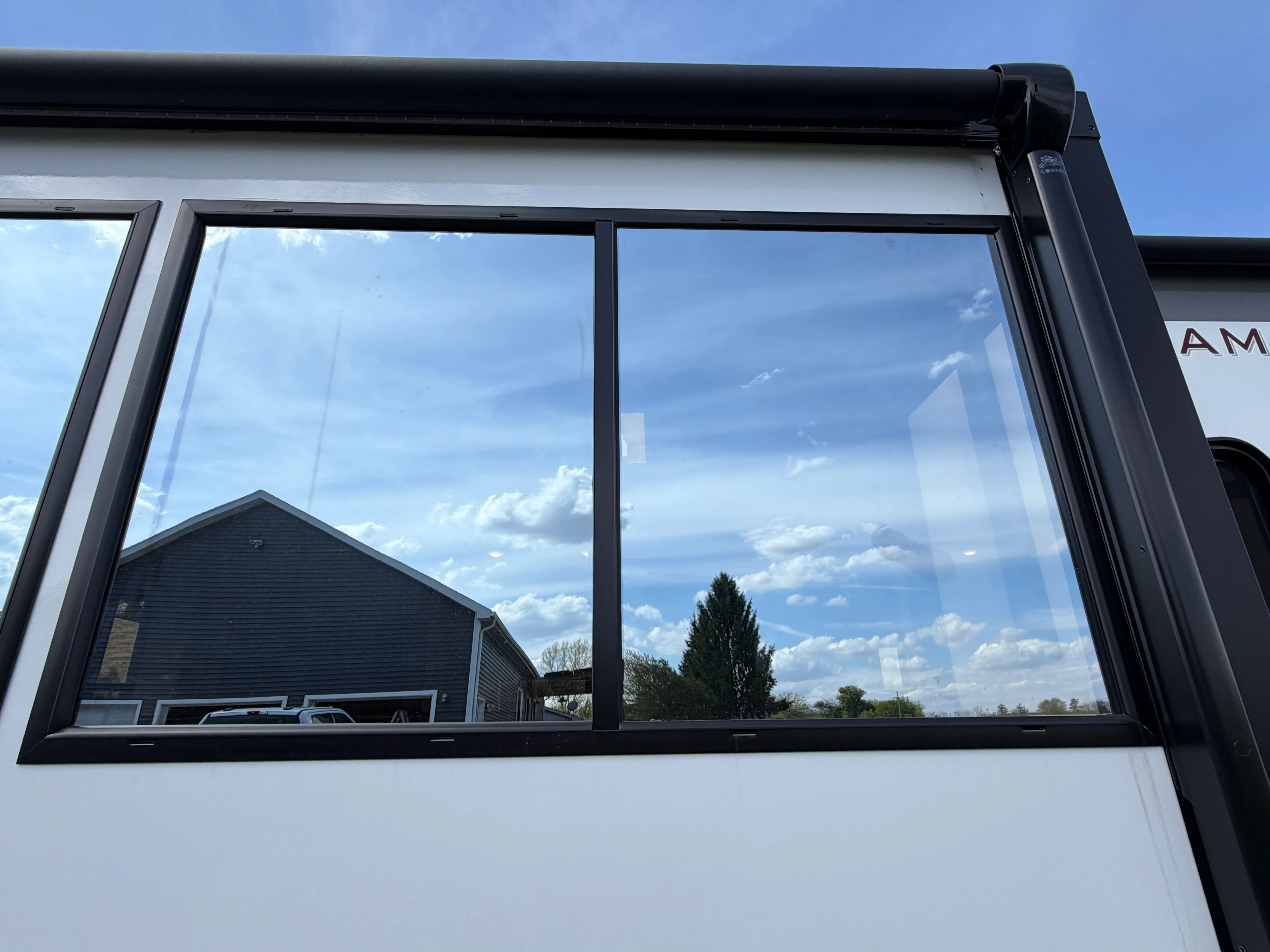 Forward Side Dinette window — outside view