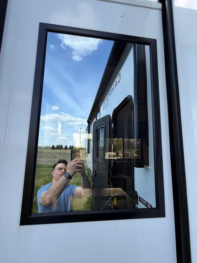 Front Dinette window — outside view