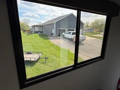 Hall window — inside view