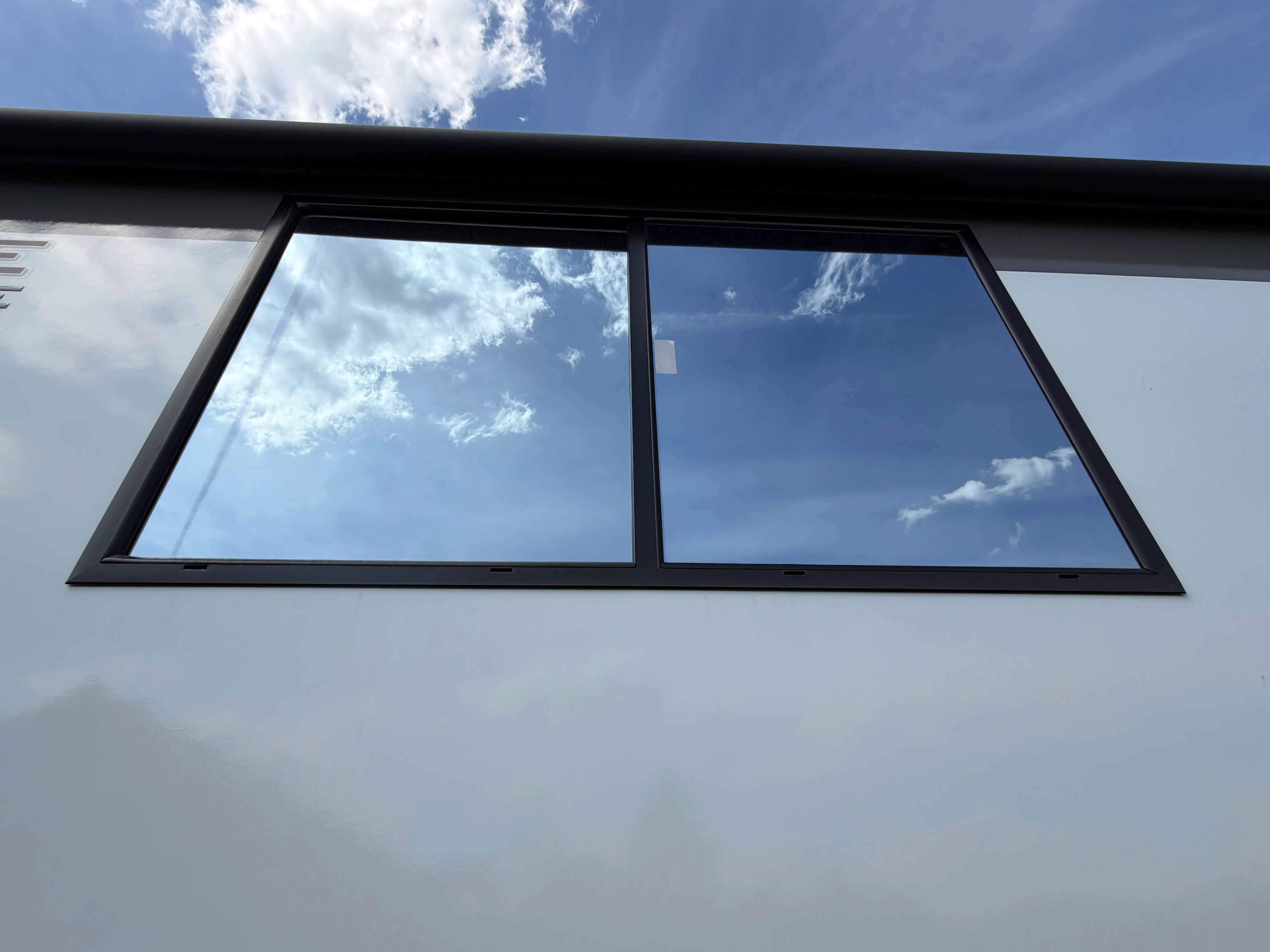 Hall window — outside view