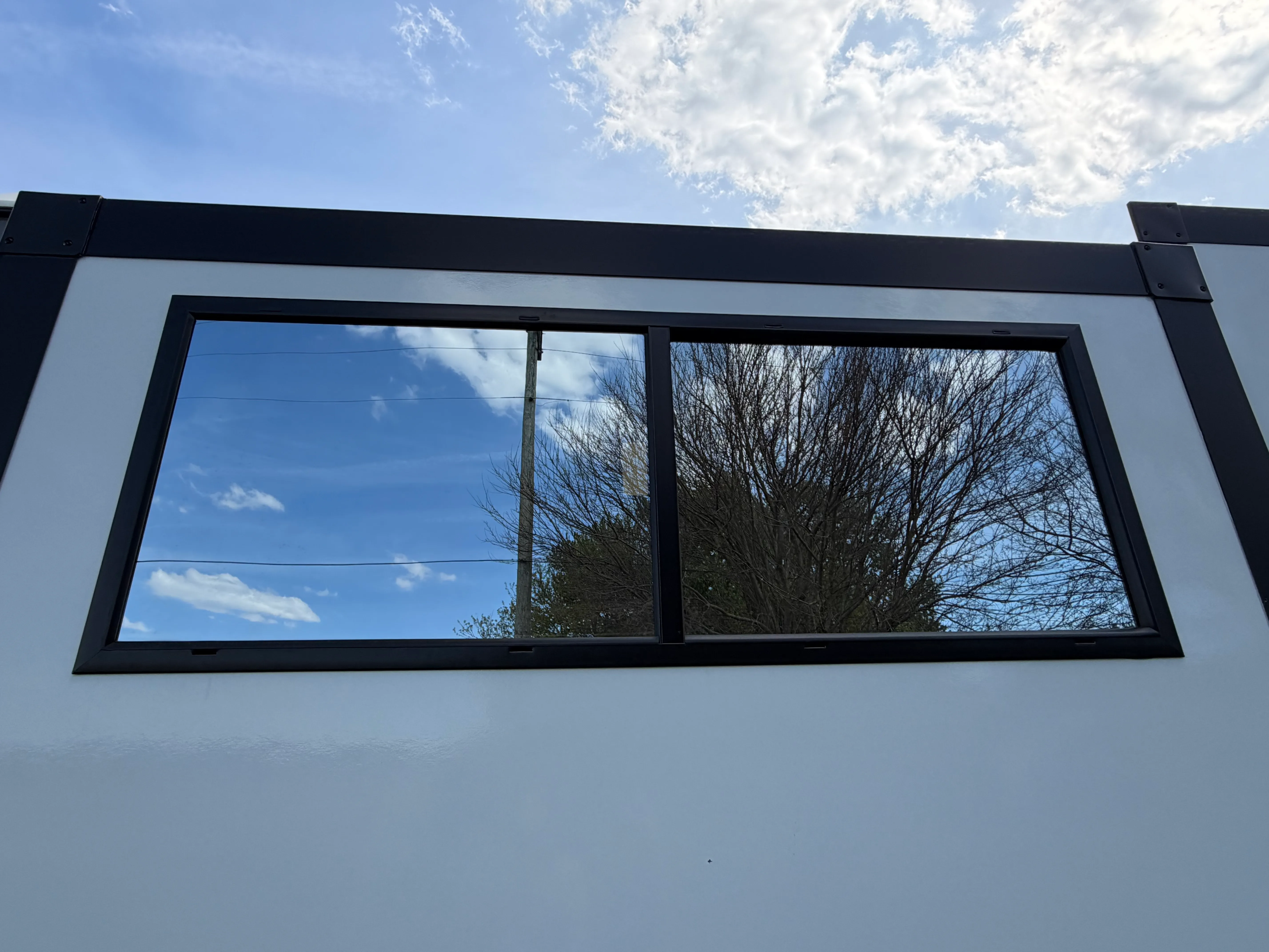 Bunk window — outside view