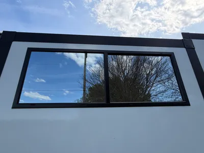 Bunk window — outside view