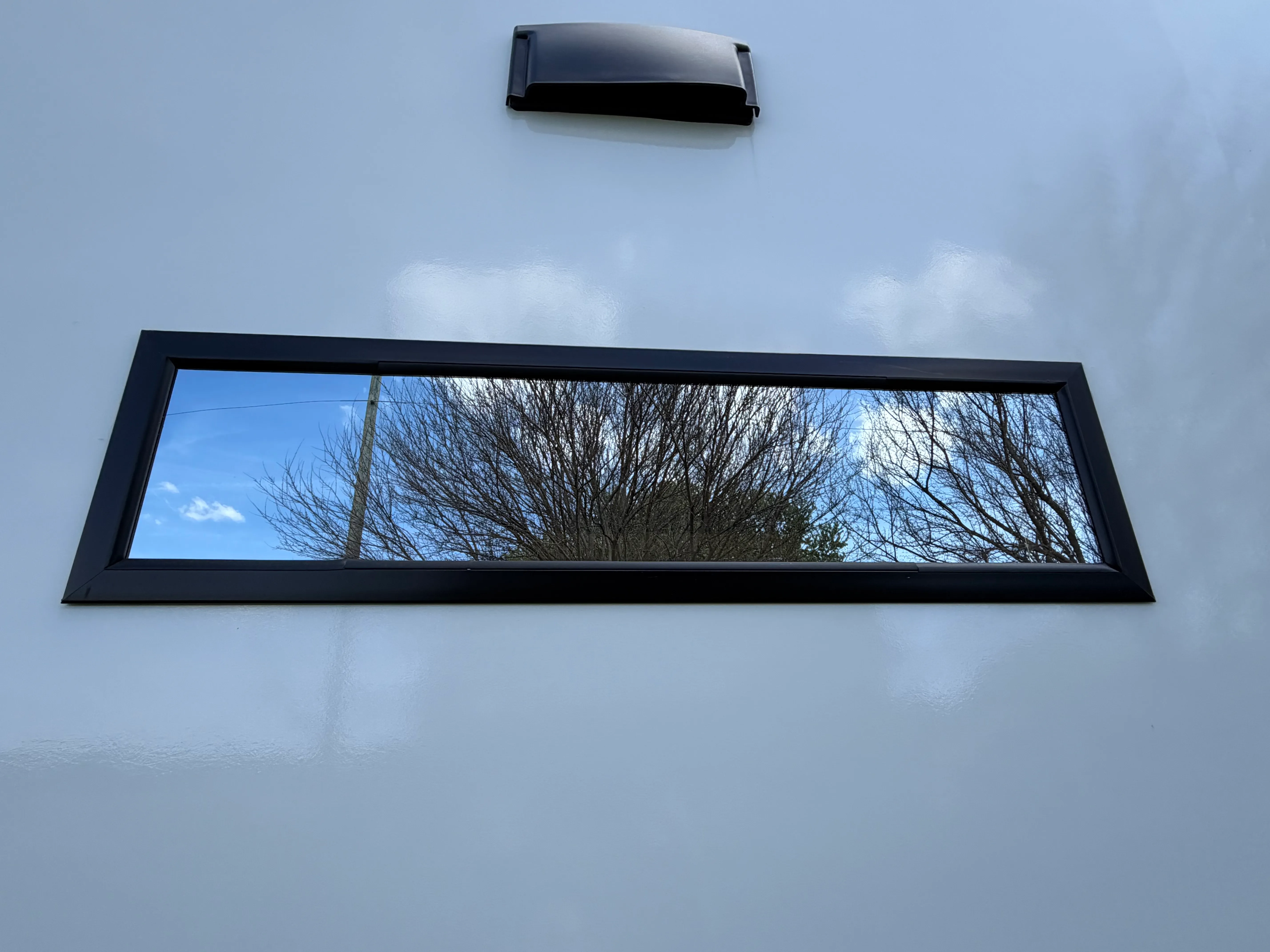 Kitchen window — outside view