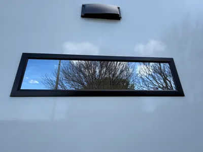 Kitchen window — outside view